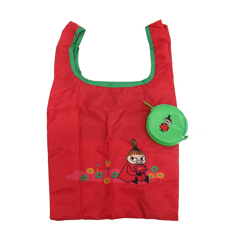 MOOMIN ポーチ付きエコバック  リトルミイ/ポーズ